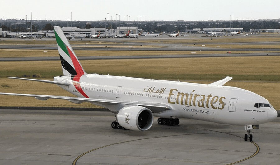 Самолёт Emirates Boeing 777-300ER